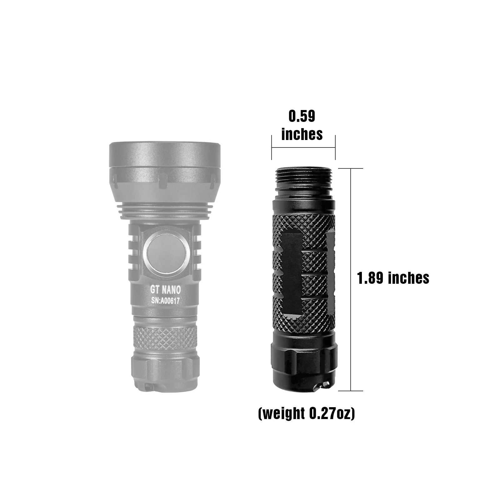 10440 and AAA Extension Tube for GT NANO & Frog - Image 2