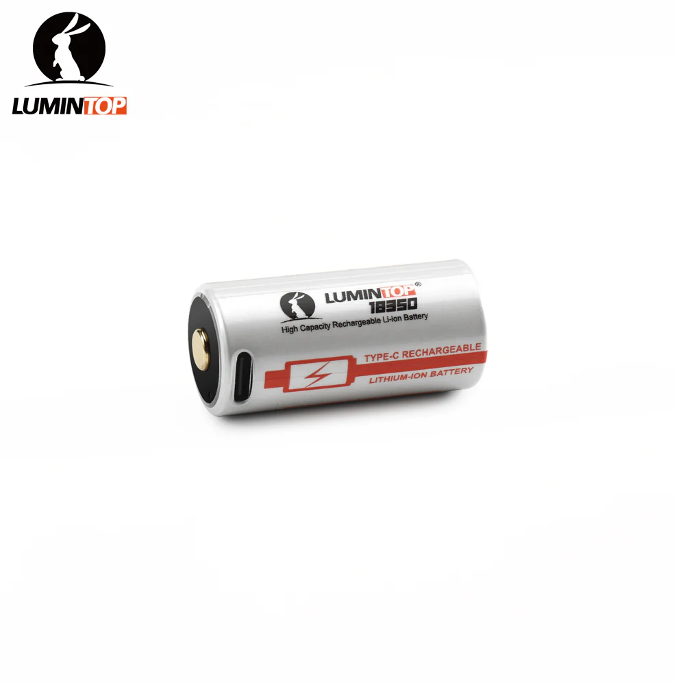 18350 USB Rechargeable Battery - Image 2