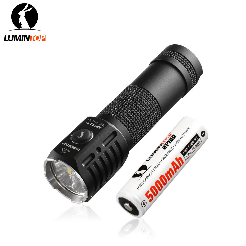 Lumintop Apollo 1300 Lumens Rechargeable 21700 Magnetic Flashlight - Image 8