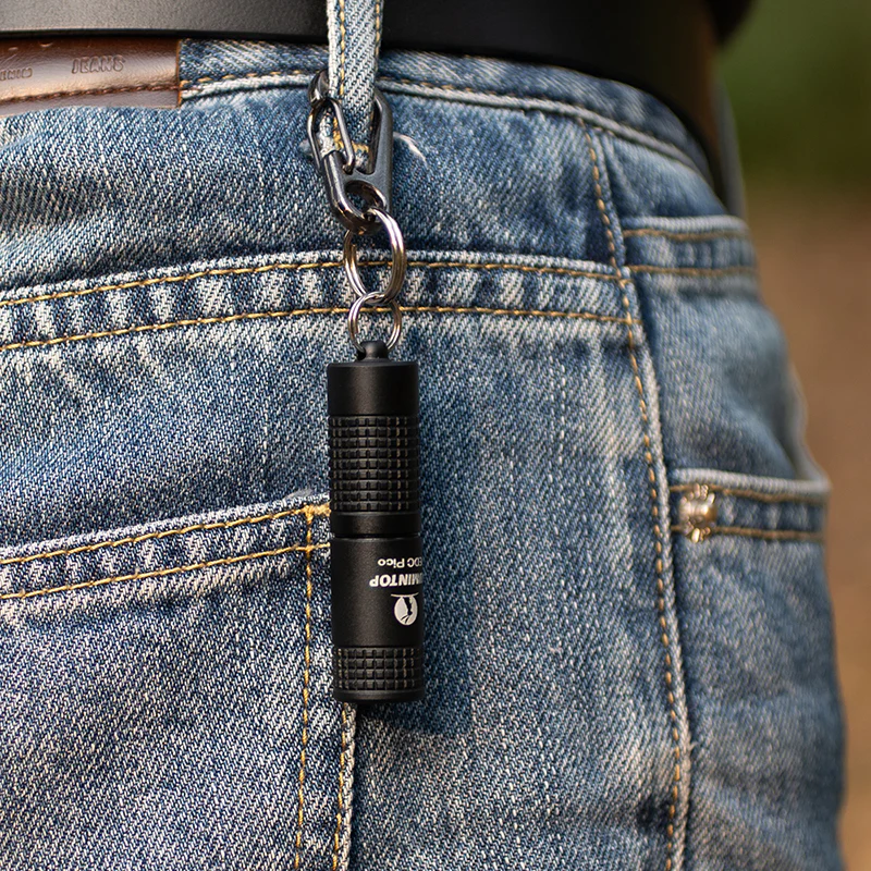 Lumintop EDC Pico Keychain Flashlight Pocket USB Flashlight 10280 battery - Image 4