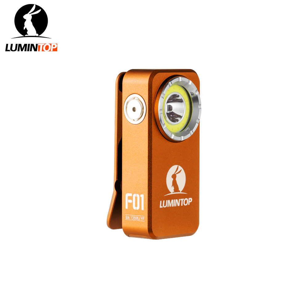 Lumintop F01 Mini Triple-Beam EDC Flashlight 1200 Lumen Pocket Light for Everyday - Image 13