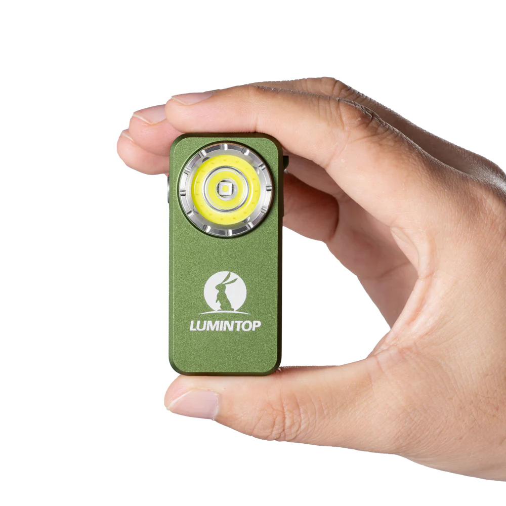 Lumintop F01 Mini Triple-Beam EDC Flashlight 1200 Lumen Pocket Light for Everyday - Image 6
