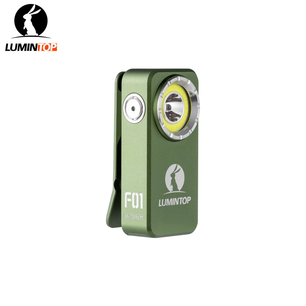Lumintop F01 Mini Triple-Beam EDC Flashlight 1200 Lumen Pocket Light for Everyday - Image 9