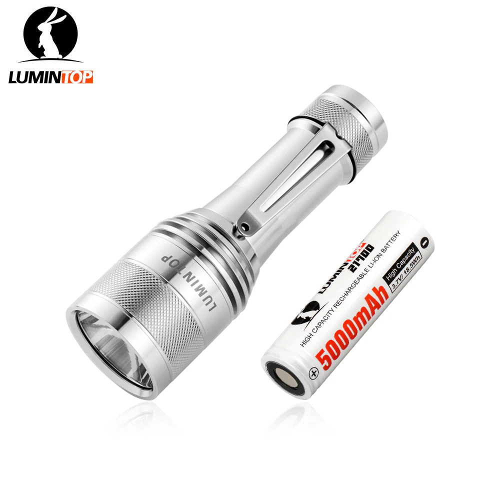 Lumintop FW21 X9L 6500 Lumens SBT-90 LED Thrower Flashlight 810m Beam - Image 6