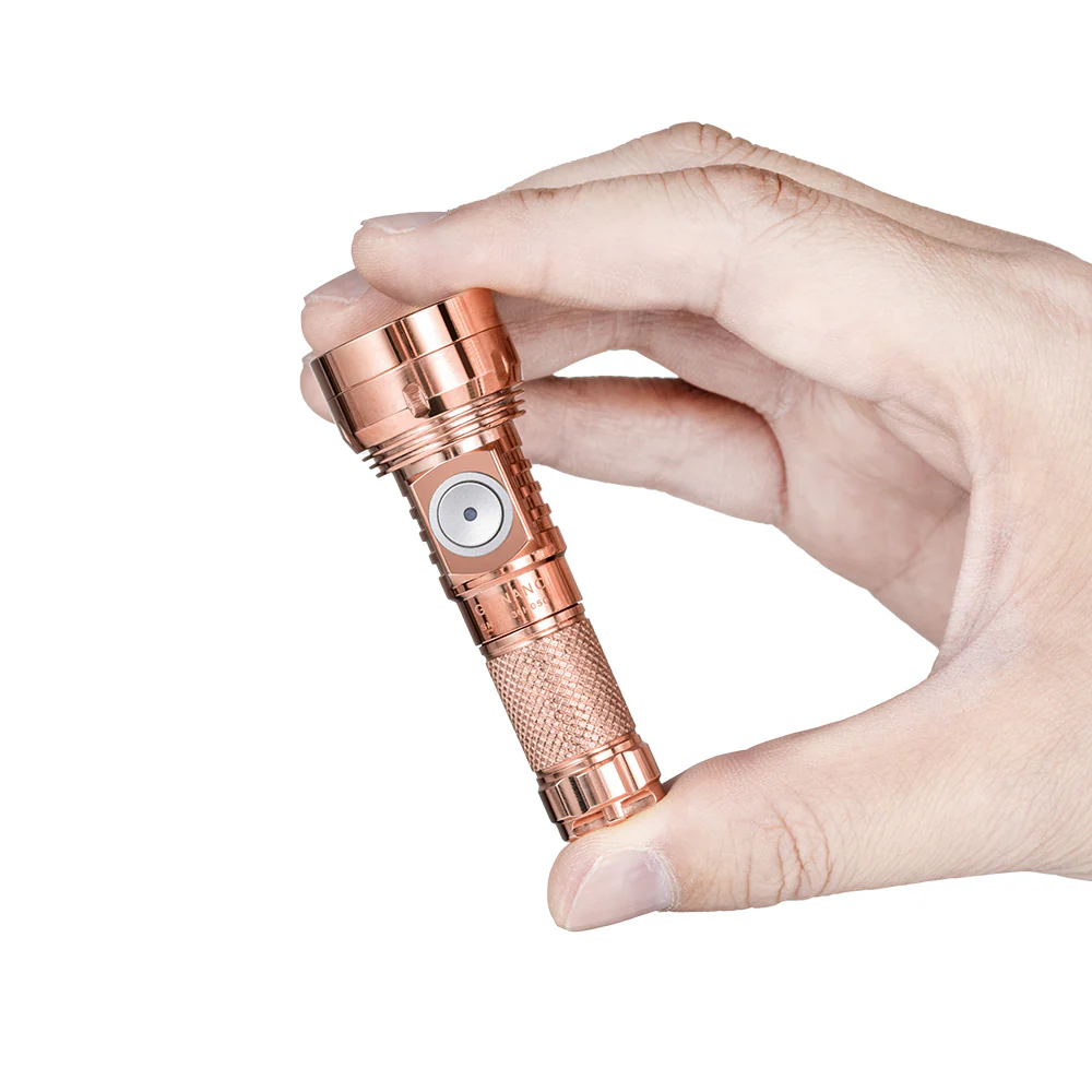 Lumintop GT NANO 3.0 Copper Rechargeable EDC Flashlight - Image 6
