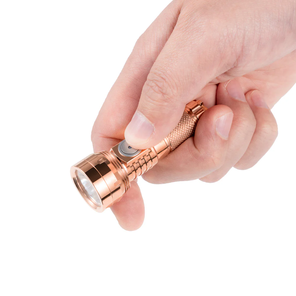 Lumintop GT NANO 3.0 Copper Rechargeable EDC Flashlight - Image 7