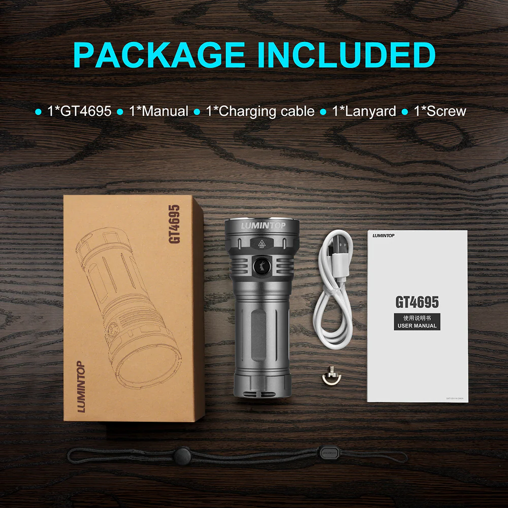 Lumintop GT4695 V3.0 15000 Lumens Powerful Flashlight - Image 10