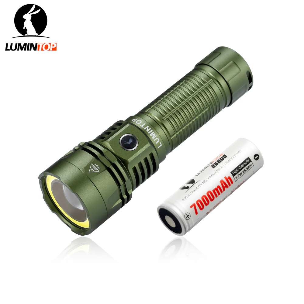 Lumintop W2 2-in-1 600 Lumen Outdoor Torch & COB LED Flashlight - Image 10