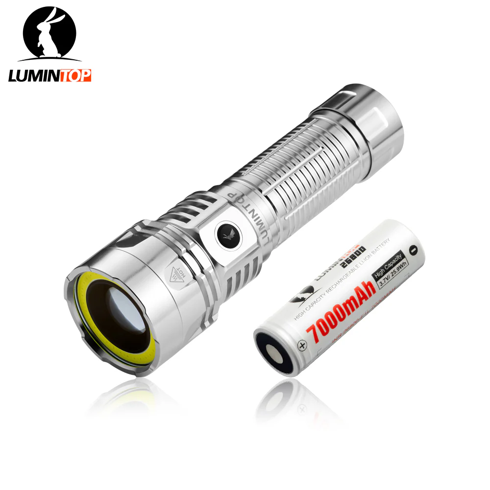Lumintop W2 2-in-1 600 Lumen Outdoor Torch & COB LED Flashlight - Image 14