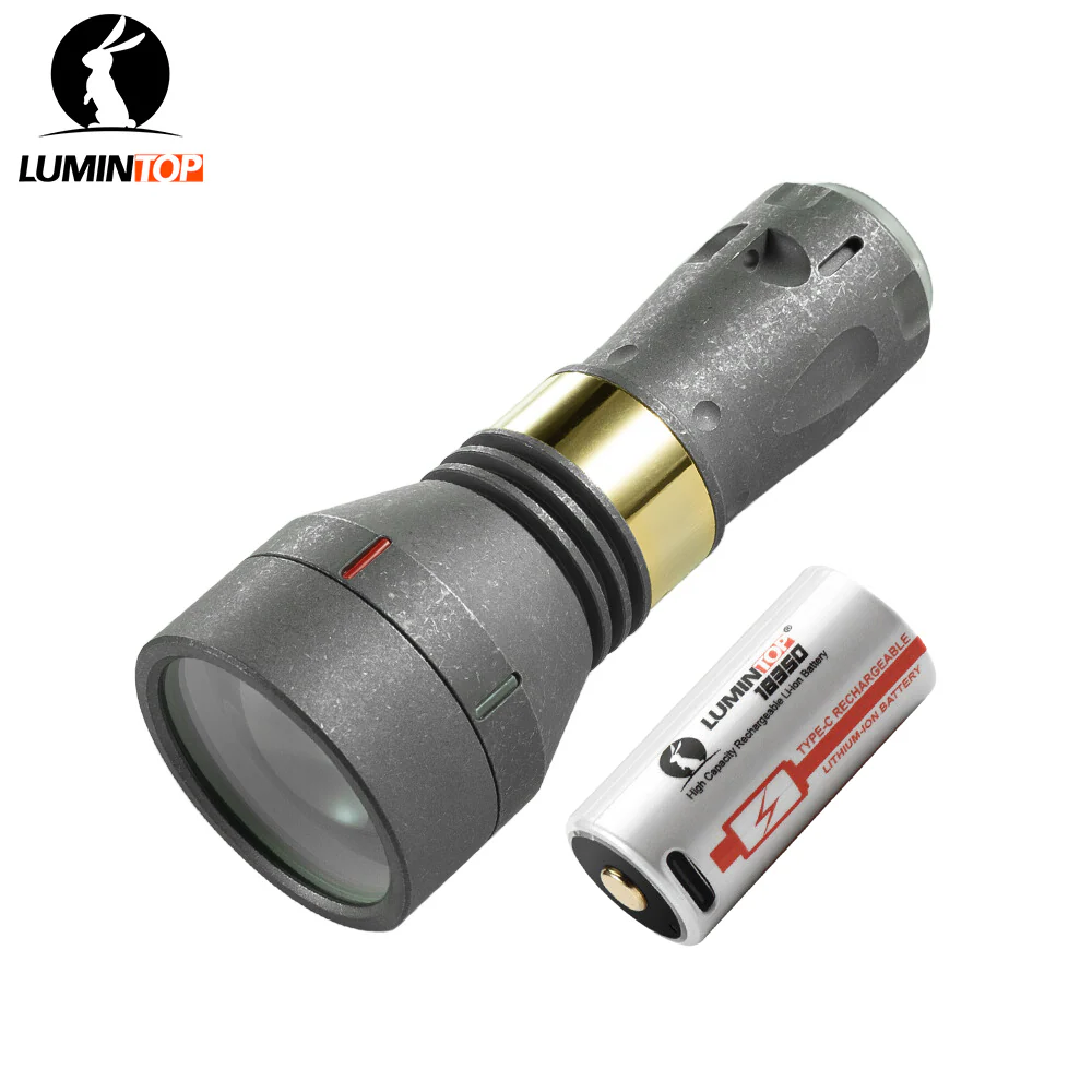 Lumintop THOR Ⅱ LEP Flashlight – 1700m White Laser Long Range Thrower - Image 10