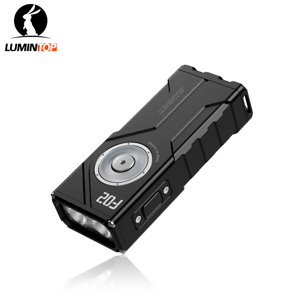Lumintop F02 1000LM Rechargeable EDC Flashlight – UV, RGB & Green Laser Pointer