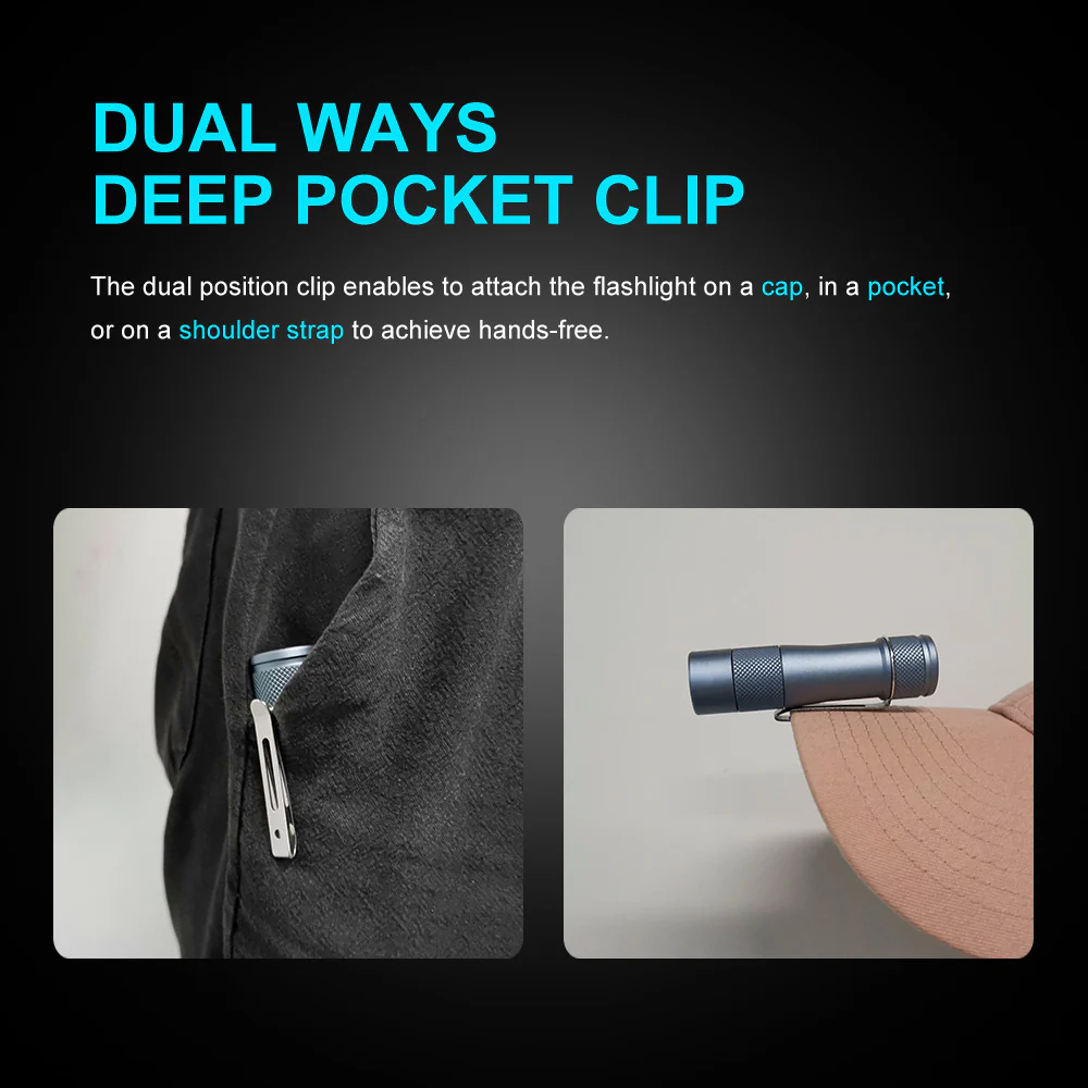Lumintop FW1AA 800-Lumen EDC Flashlight - Image 3