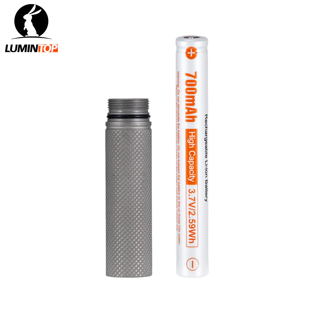 Lumintop GT Nano 3.0 Titanium Rechargeable Mini Flashlight EDC Gear - Image 16