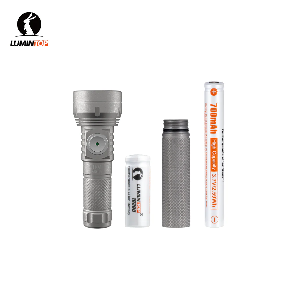Lumintop GT Nano 3.0 Titanium Rechargeable Mini Flashlight EDC Gear - Image 19