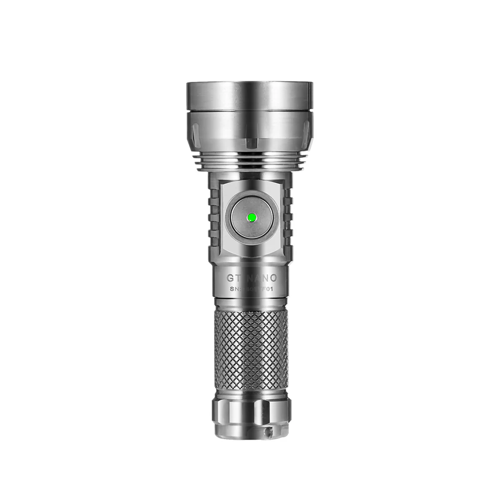 Lumintop GT Nano 3.0 Titanium Rechargeable Mini Flashlight EDC Gear - Image 2