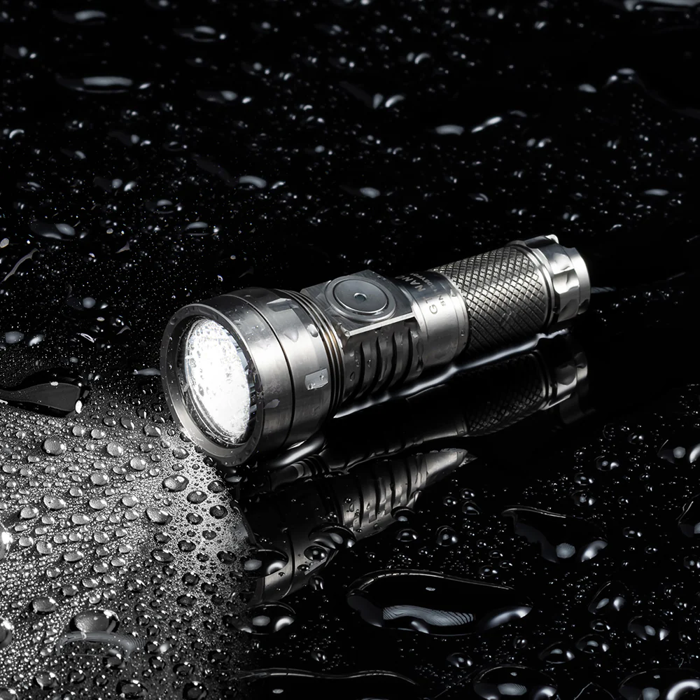 Lumintop GT Nano 3.0 Titanium Rechargeable Mini Flashlight EDC Gear - Image 4