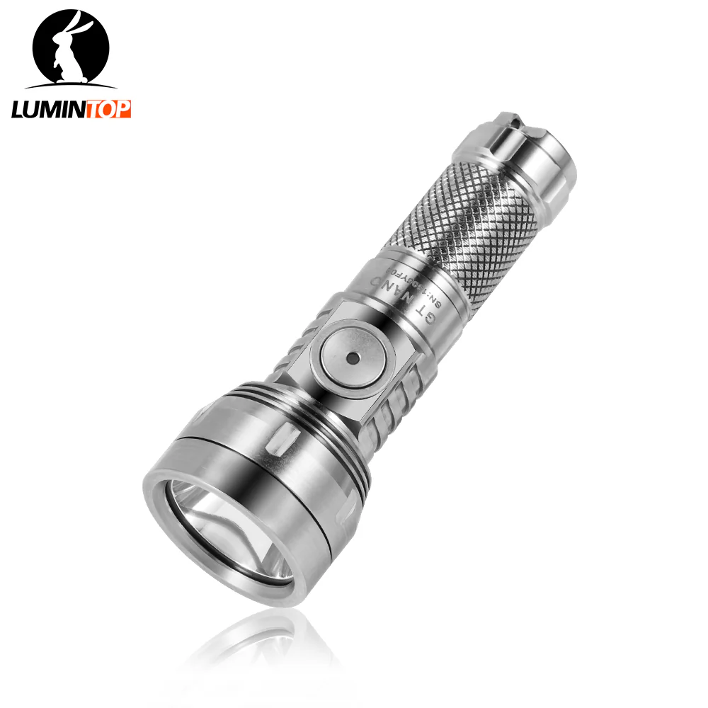 Lumintop GT Nano 3.0 Titanium Rechargeable Mini Flashlight EDC Gear - Image 5