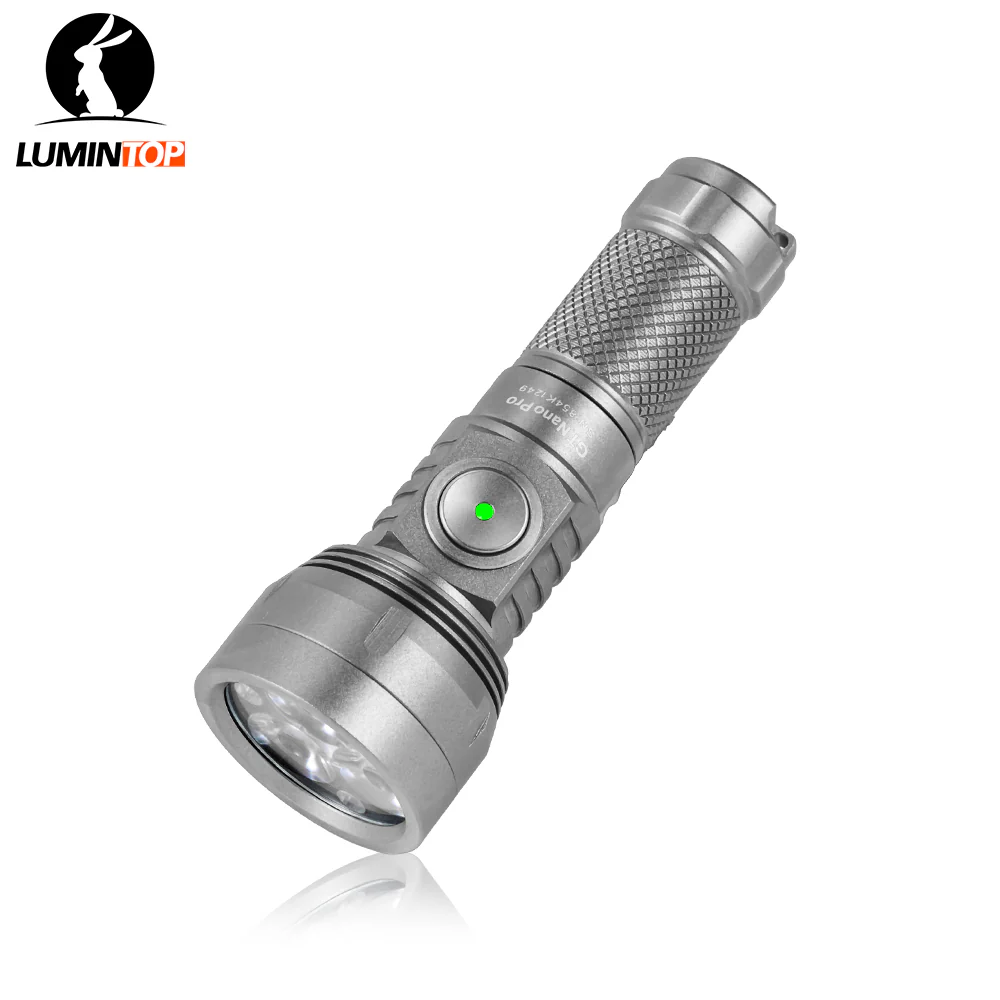 Lumintop GT NANO PRO 3.0 Titanium 1600 Lumens EDC Flashlight - Image 5
