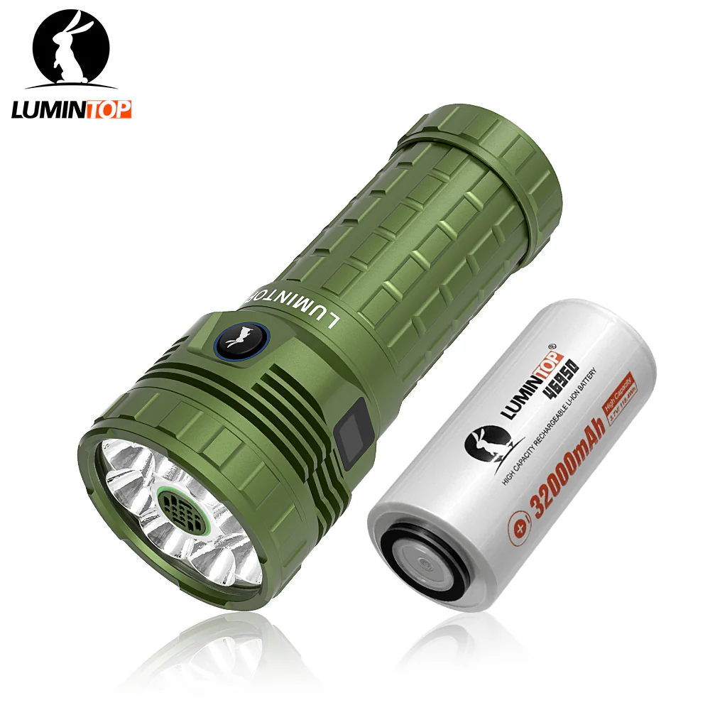 Lumintop Mach 6.0 - 30000LM Long-Range Outdoor Flashlight with Active Fan-Cooling - Image 10