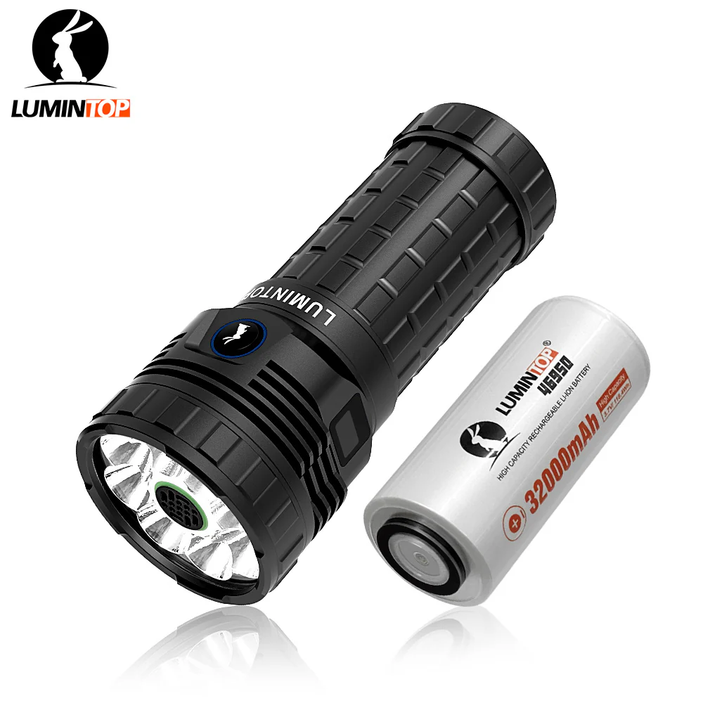 Lumintop Mach 6.0 - 30000LM Long-Range Outdoor Flashlight with Active Fan-Cooling - Image 9