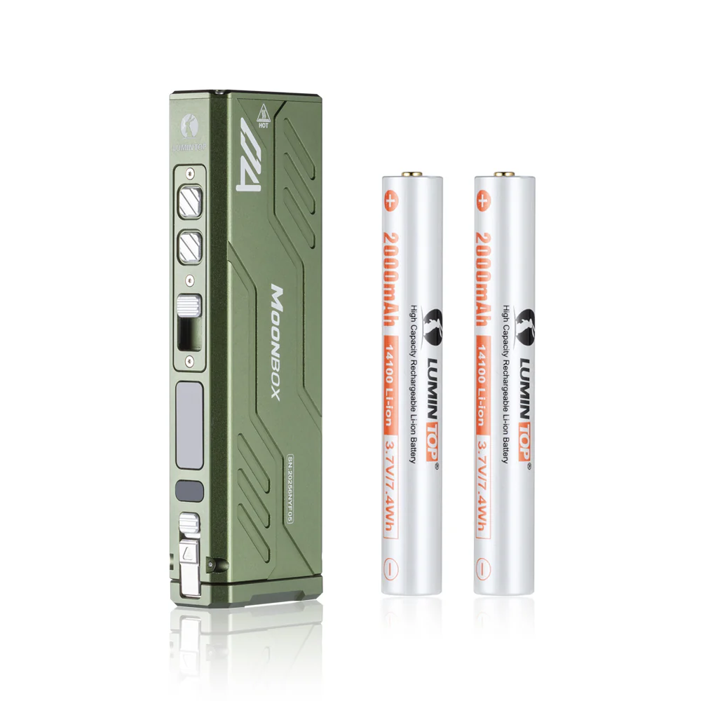 Lumintop Moonbox 4.0 Quad-Light Source LED Flashlight with 1600LM, UV, Laser & RGB - Image 10