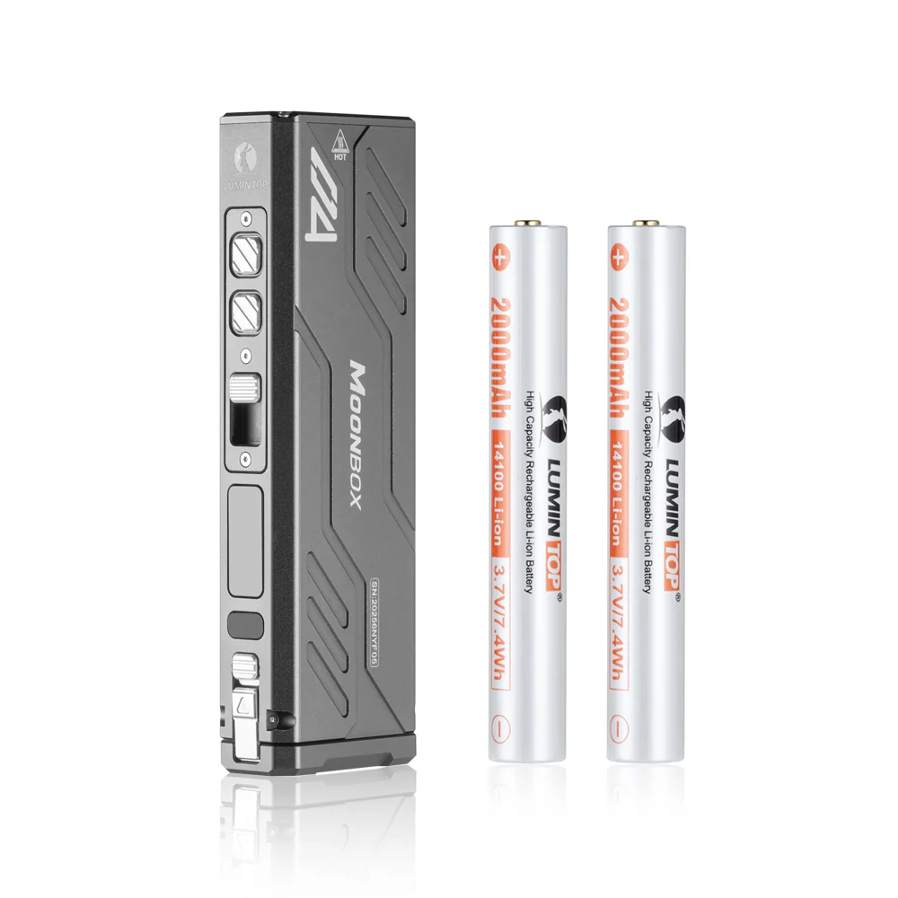 Lumintop Moonbox 4.0 Quad-Light Source LED Flashlight with 1600LM, UV, Laser & RGB - Image 11