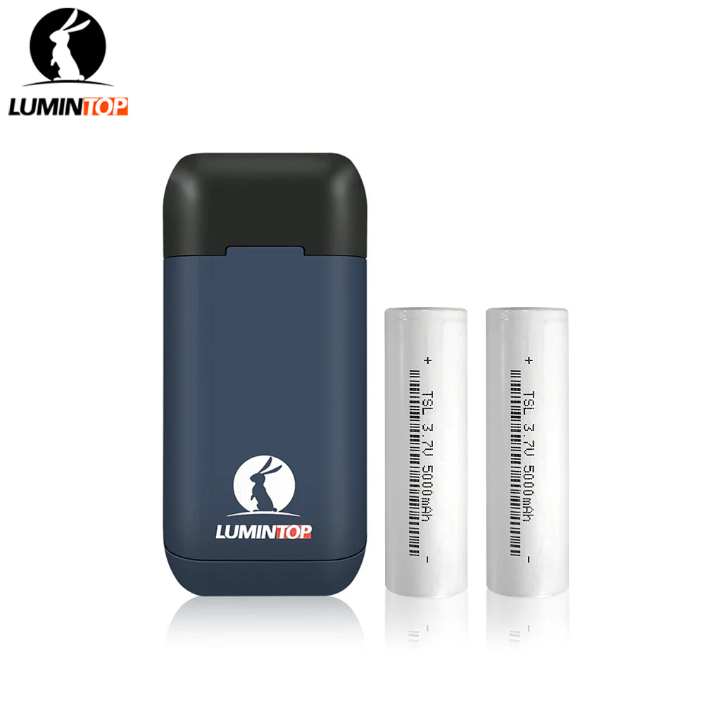 Lumintop PD2 2 in 1 USB-C Battery Charger Portable Phone Powerbank Dual Slots - Image 3