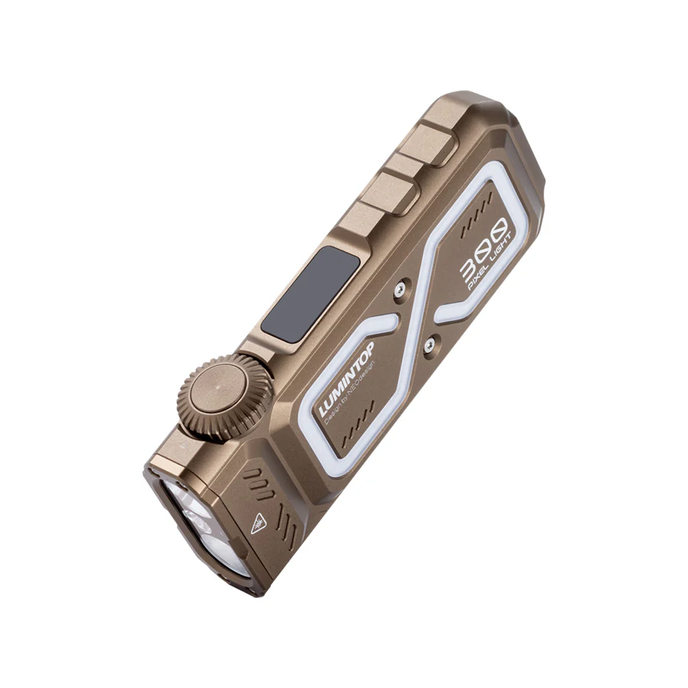 Lumintop Pixel Light – Multi-Function EDC Flashlight | 1300lm, RGB, UV & Green Laser - Image 8