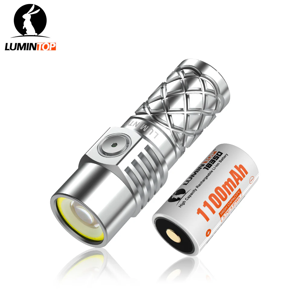 Lumintop W3 Mini LEP Flashlight – 700m White Laser with Flood & Red Light - Image 3