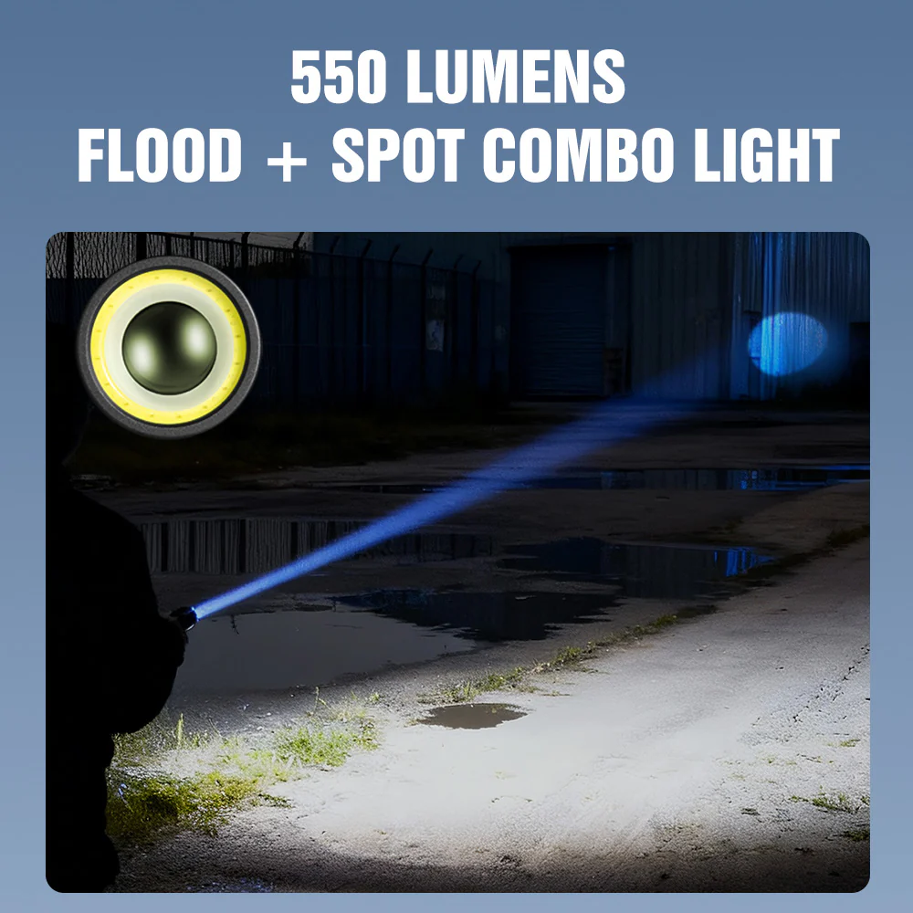 Lumintop W3 Mini LEP Flashlight – 700m White Laser with Flood & Red Light - Image 8