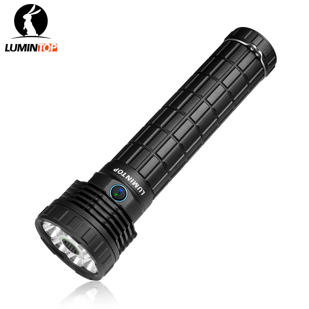 Lumintop Mach 3.0 50000 Lumens LED Flashlight Fan-Cooling TYPE-C flashlight