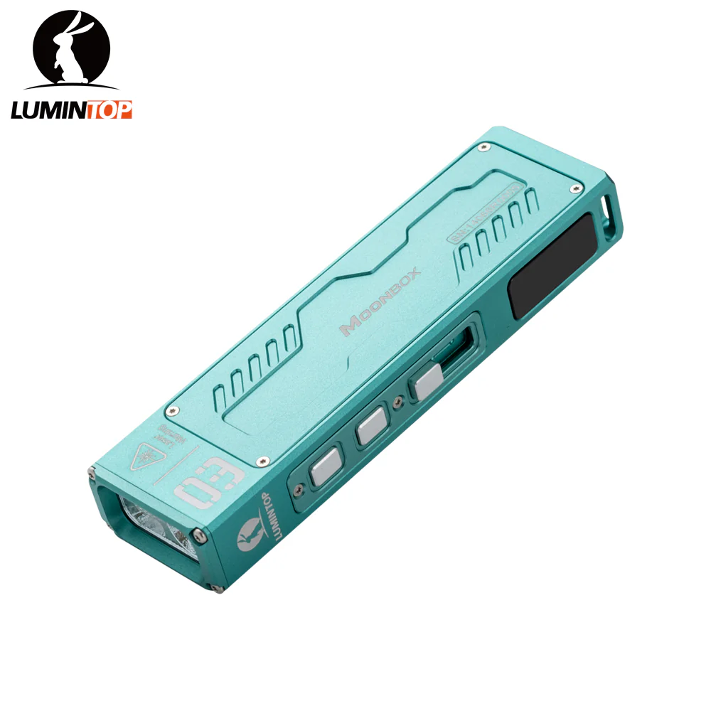 Lumintop MoonBox 3.0 Magnetic Rechargeable EDC Flashlight with RGB & UV Light Laser Pointers - Image 15