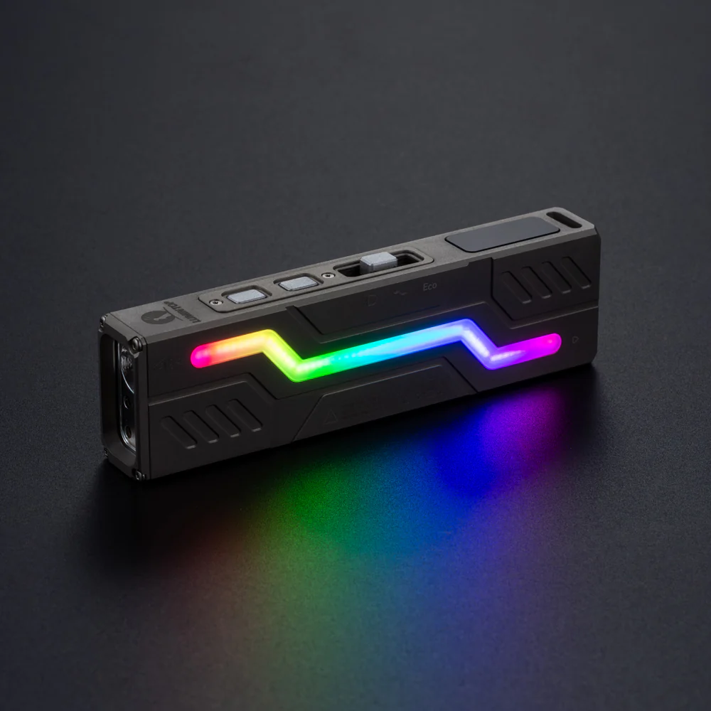Lumintop MoonBox 3.0 Magnetic Rechargeable EDC Flashlight with RGB & UV Light Laser Pointers - Image 20