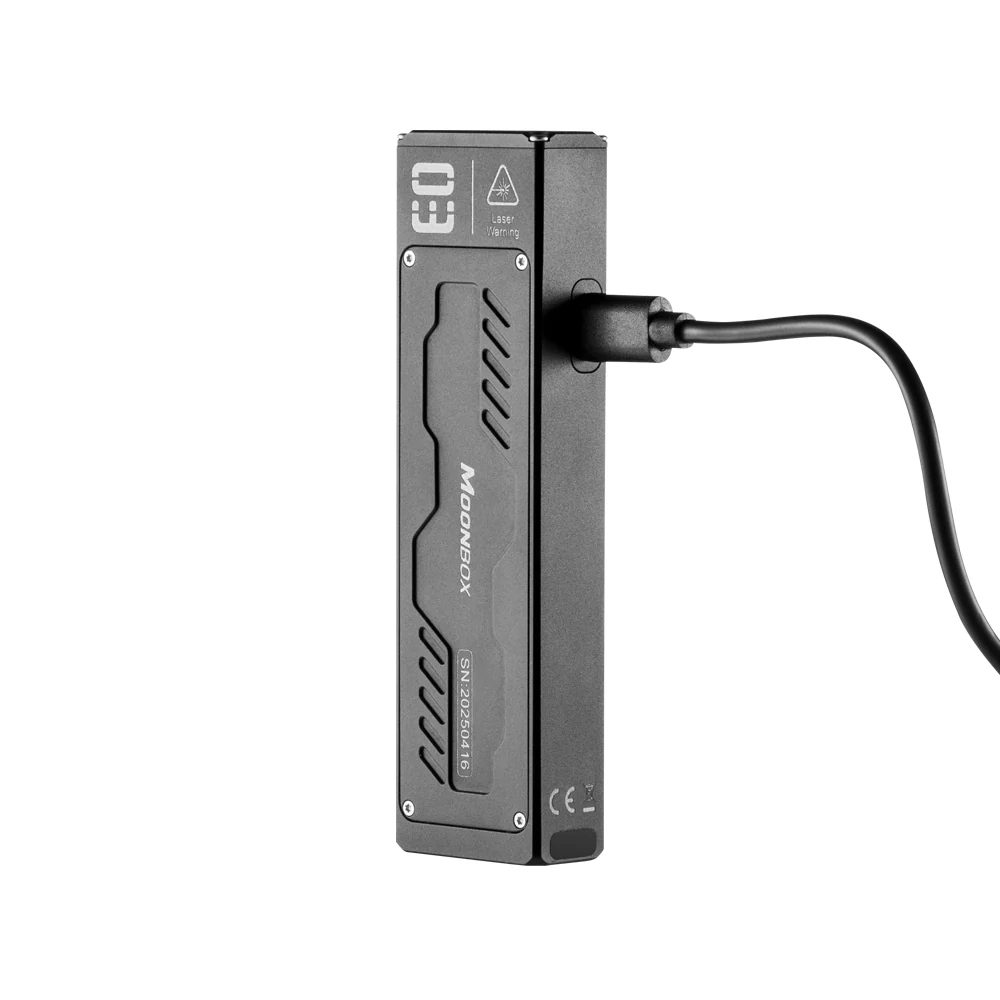 Lumintop MoonBox 3.0 Magnetic Rechargeable EDC Flashlight with RGB & UV Light Laser Pointers - Image 5
