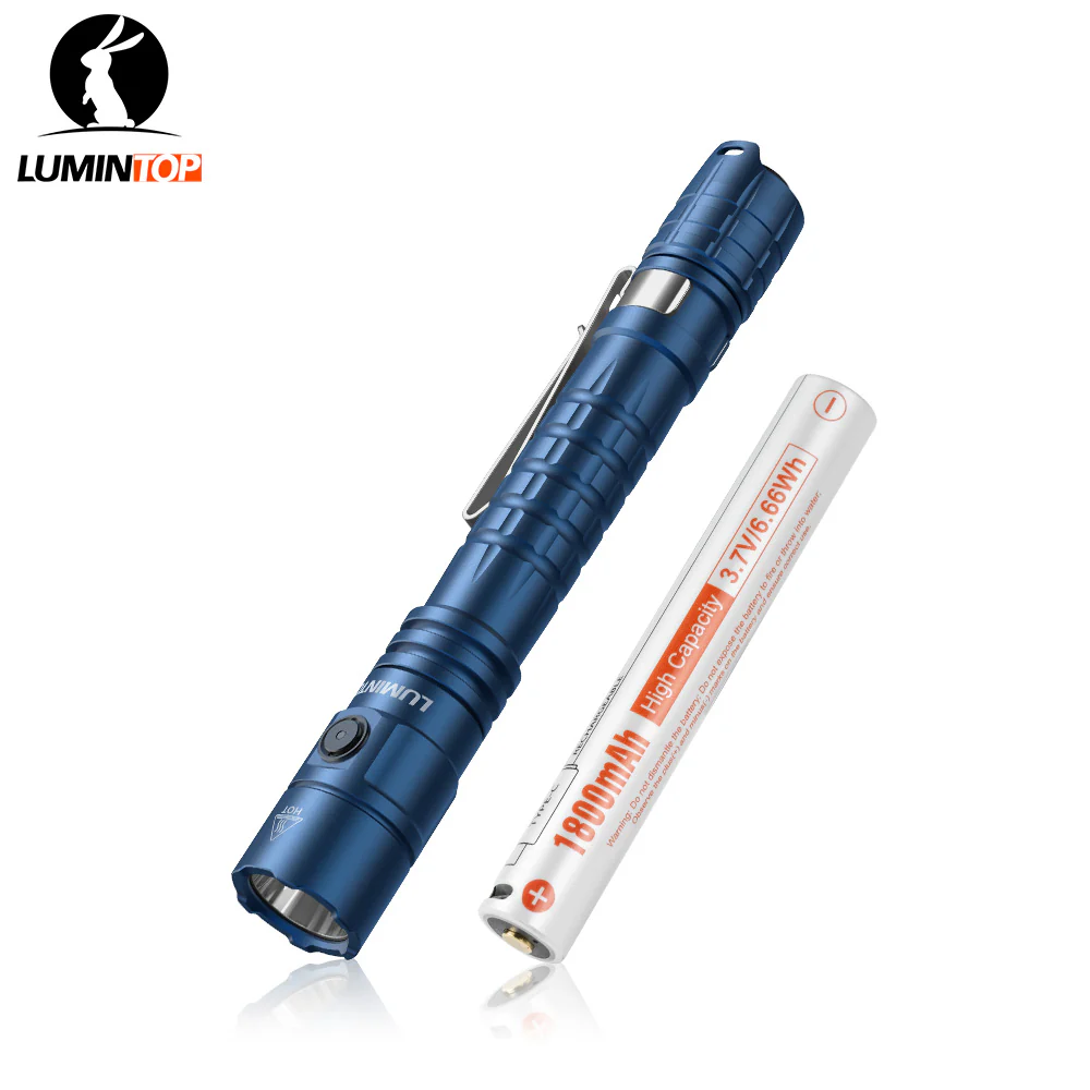 Lumintop P2A Tactical Penlight Dual-Mode 1200 Lumen EDC Flashlight - Image 8
