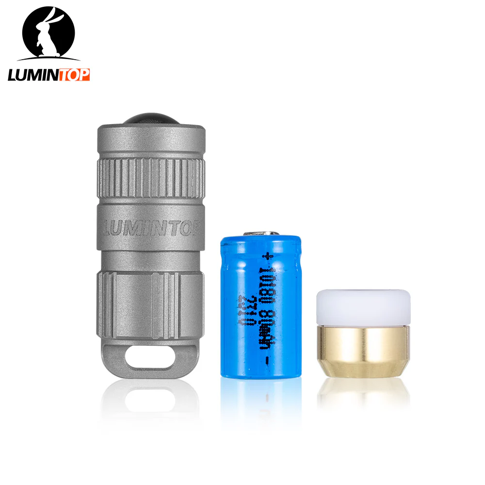 Lumintop EDC Pimi Ultra-Portable Titanium Keychain Flashlight - Image 10