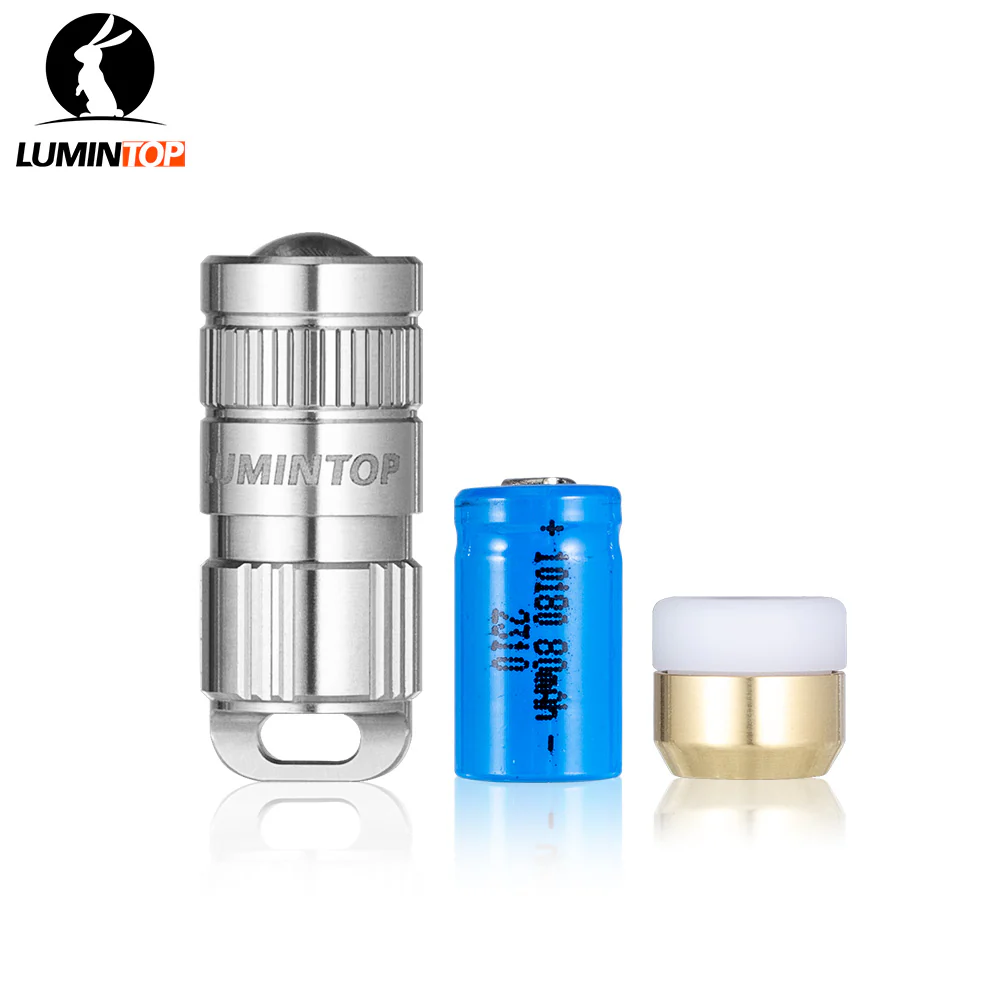 Lumintop EDC Pimi Ultra-Portable Titanium Keychain Flashlight - Image 7