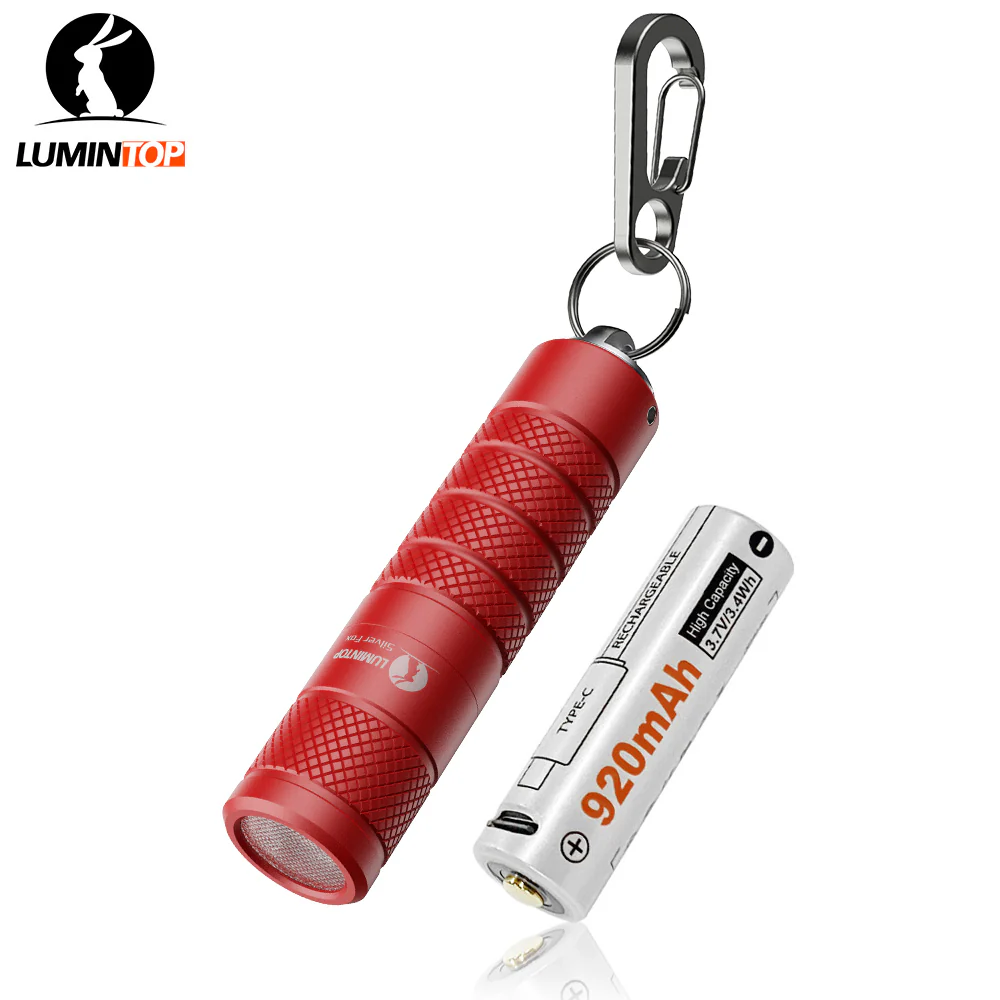 Lumintop Silver Fox 760 Lumens Magnetic EDC Flashlight Keychain Light - Image 13
