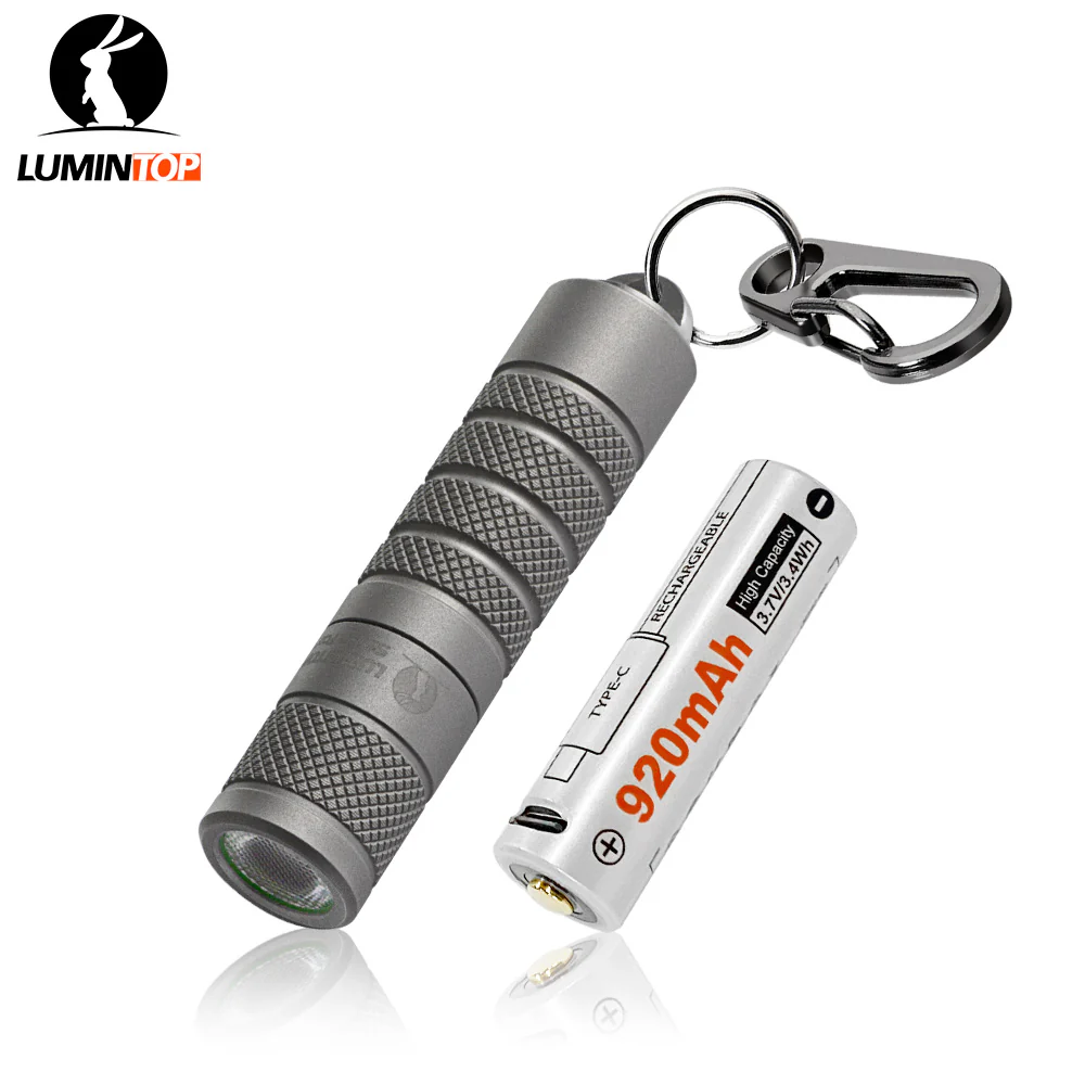 Lumintop Silver Fox 760 Lumens Magnetic EDC Flashlight Keychain Light - Image 15