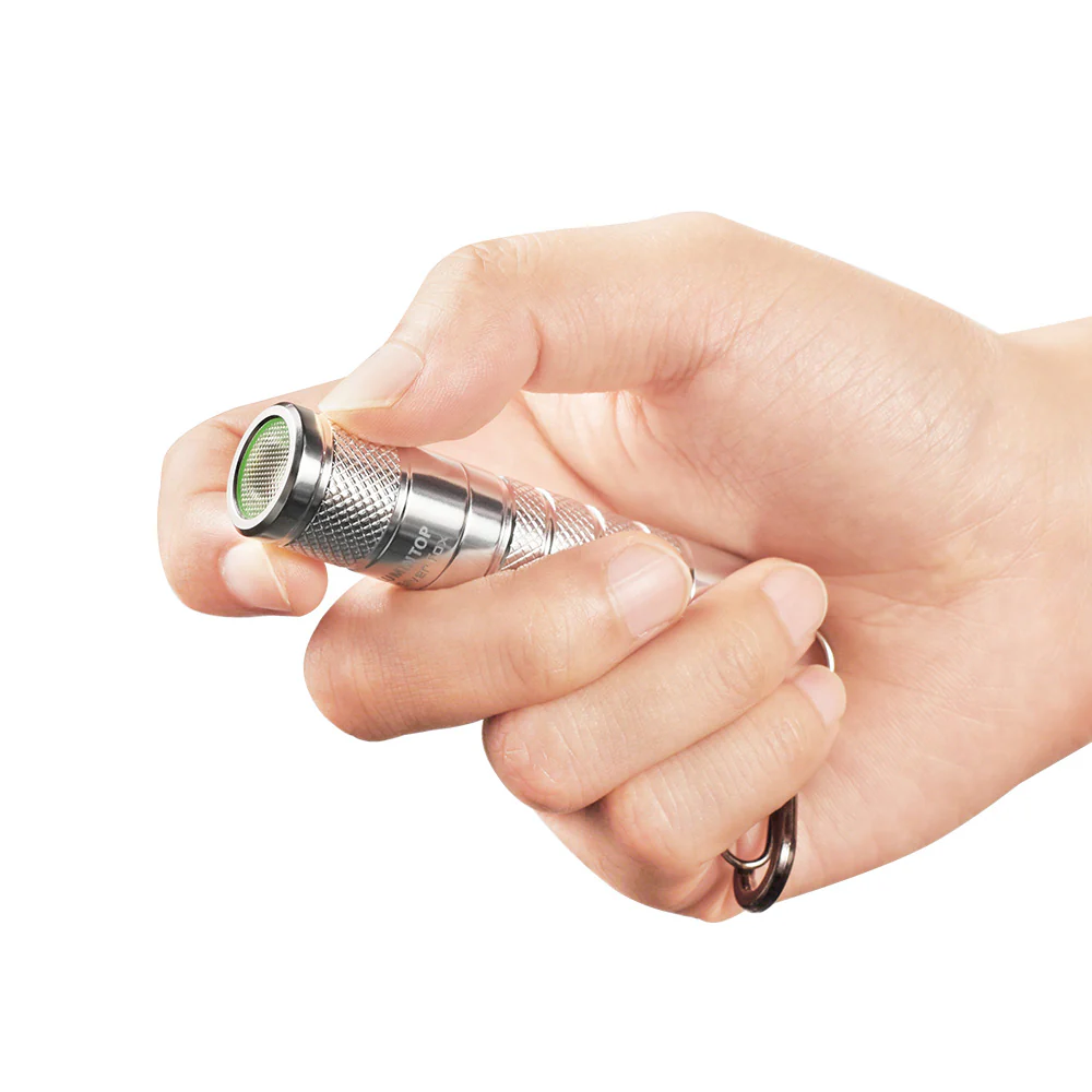 Lumintop Silver Fox 760 Lumens Magnetic EDC Flashlight Keychain Light - Image 3